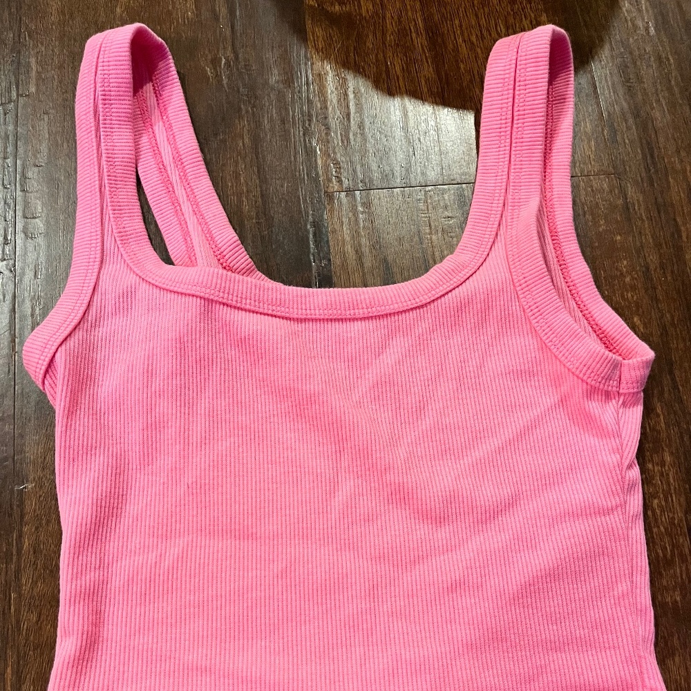 Bright Pink crop top